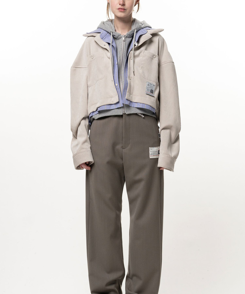 Cropped Triple Layered Shirt 3