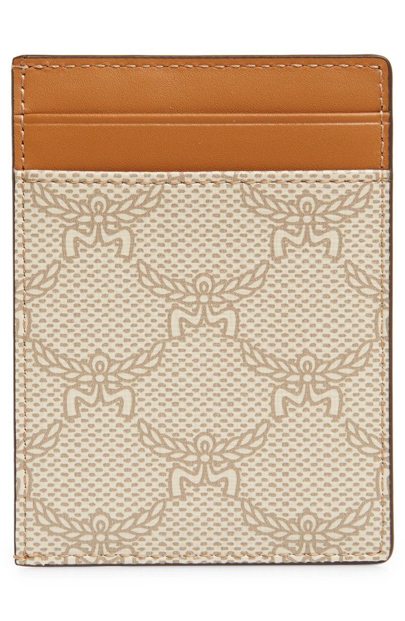 MCM Small Himmel Lauretos Coated Canvas Card Case outlook