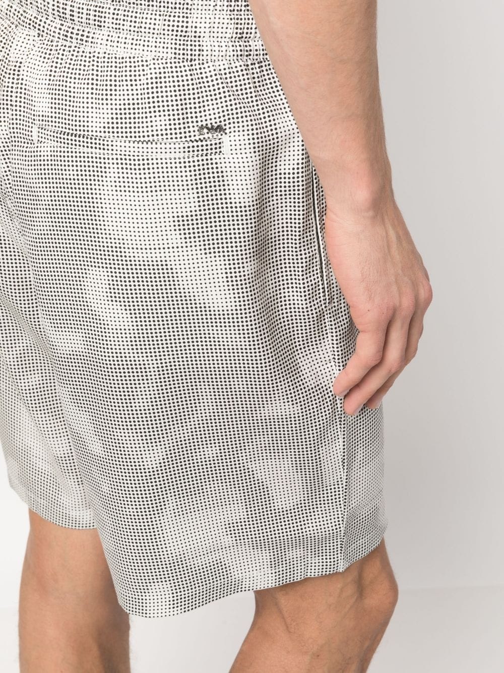 polka-dot print deck shorts - 5