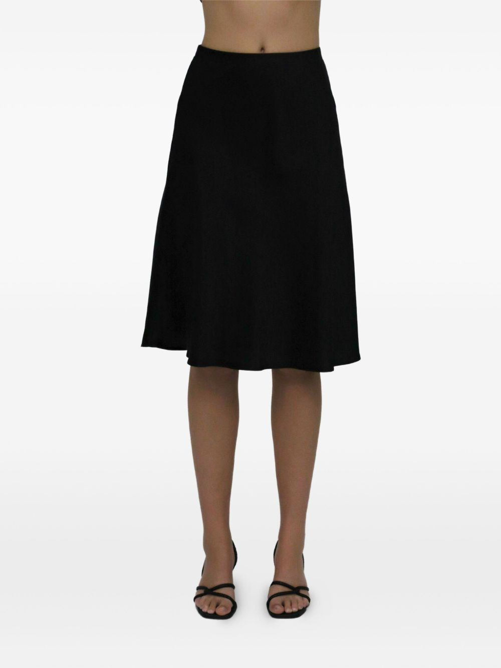 Bias silk skirt - 4