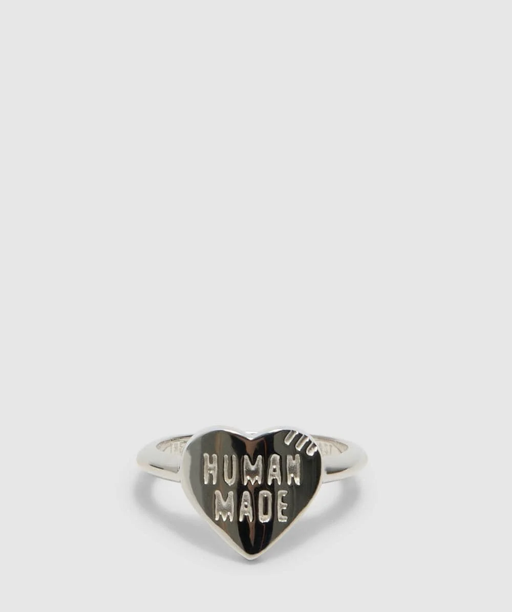 Heart silver ring - 1