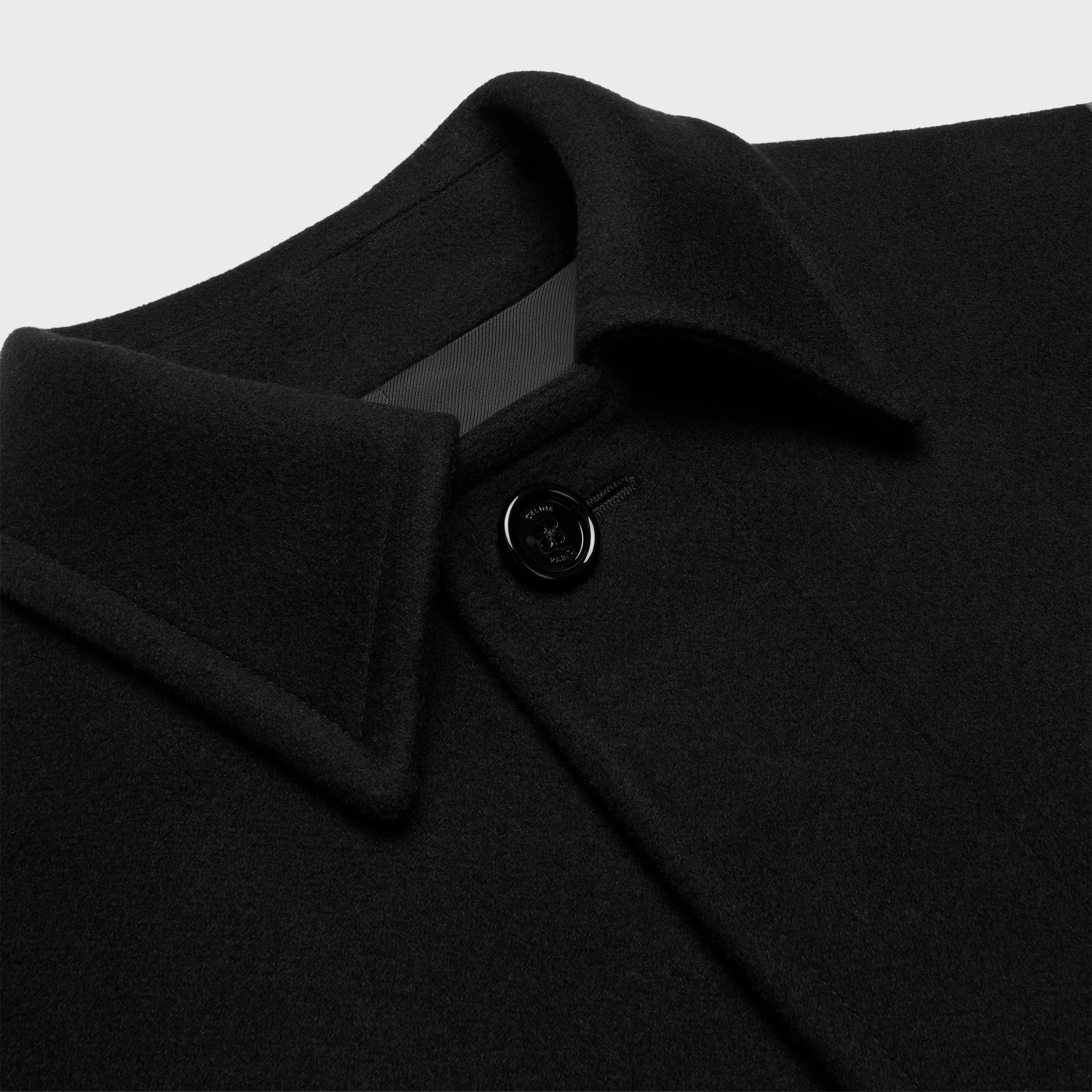 mac coat in double face cashmere wool - 3