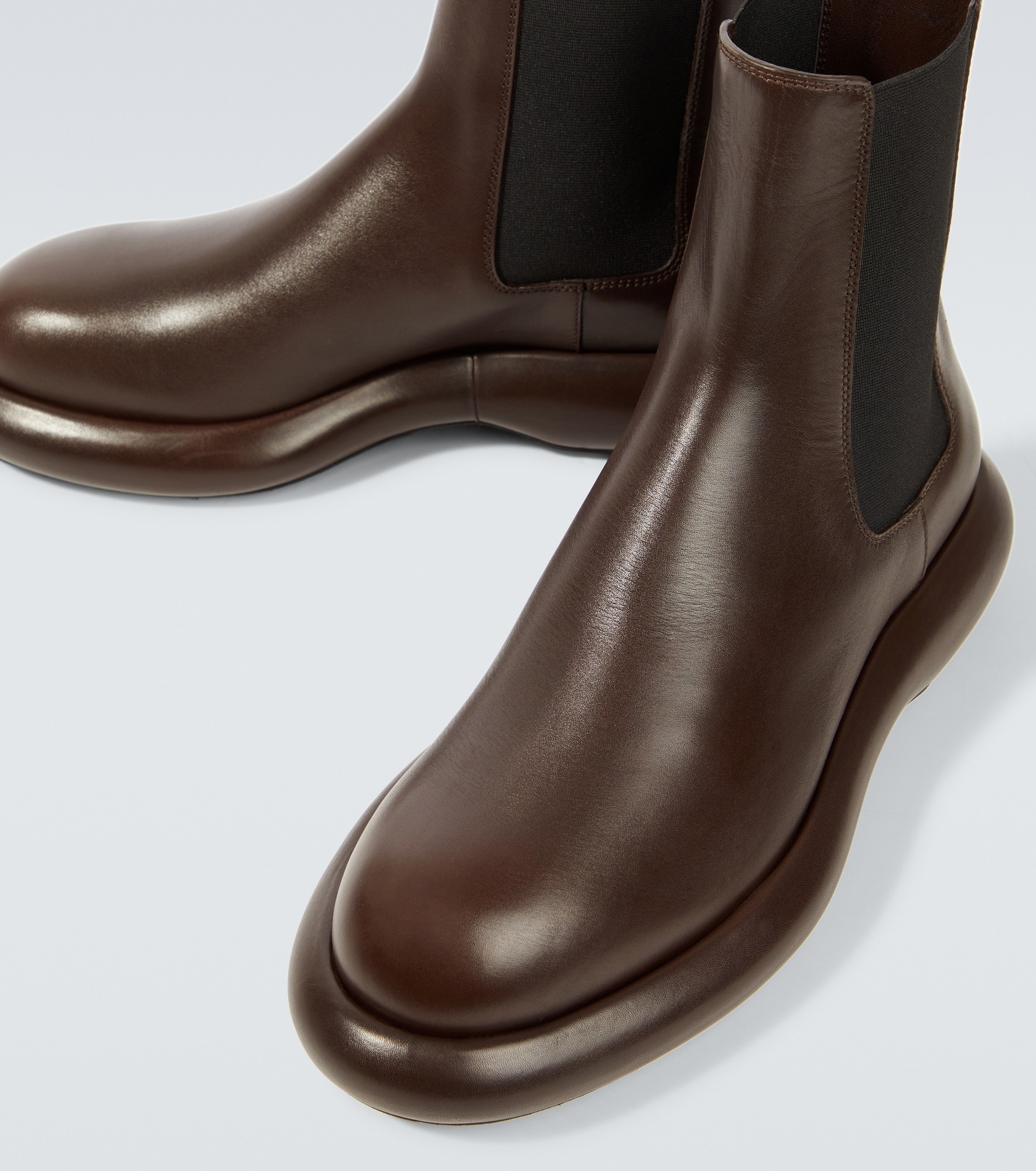 Leather Chelsea boots - 3