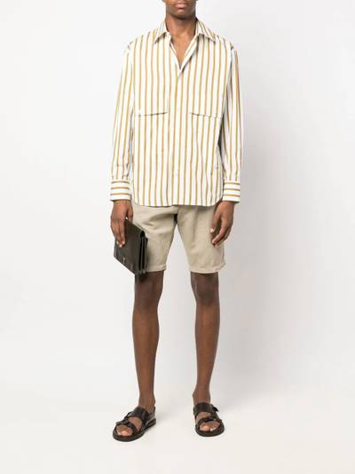 Paul & Shark straight-leg bermuda shorts outlook