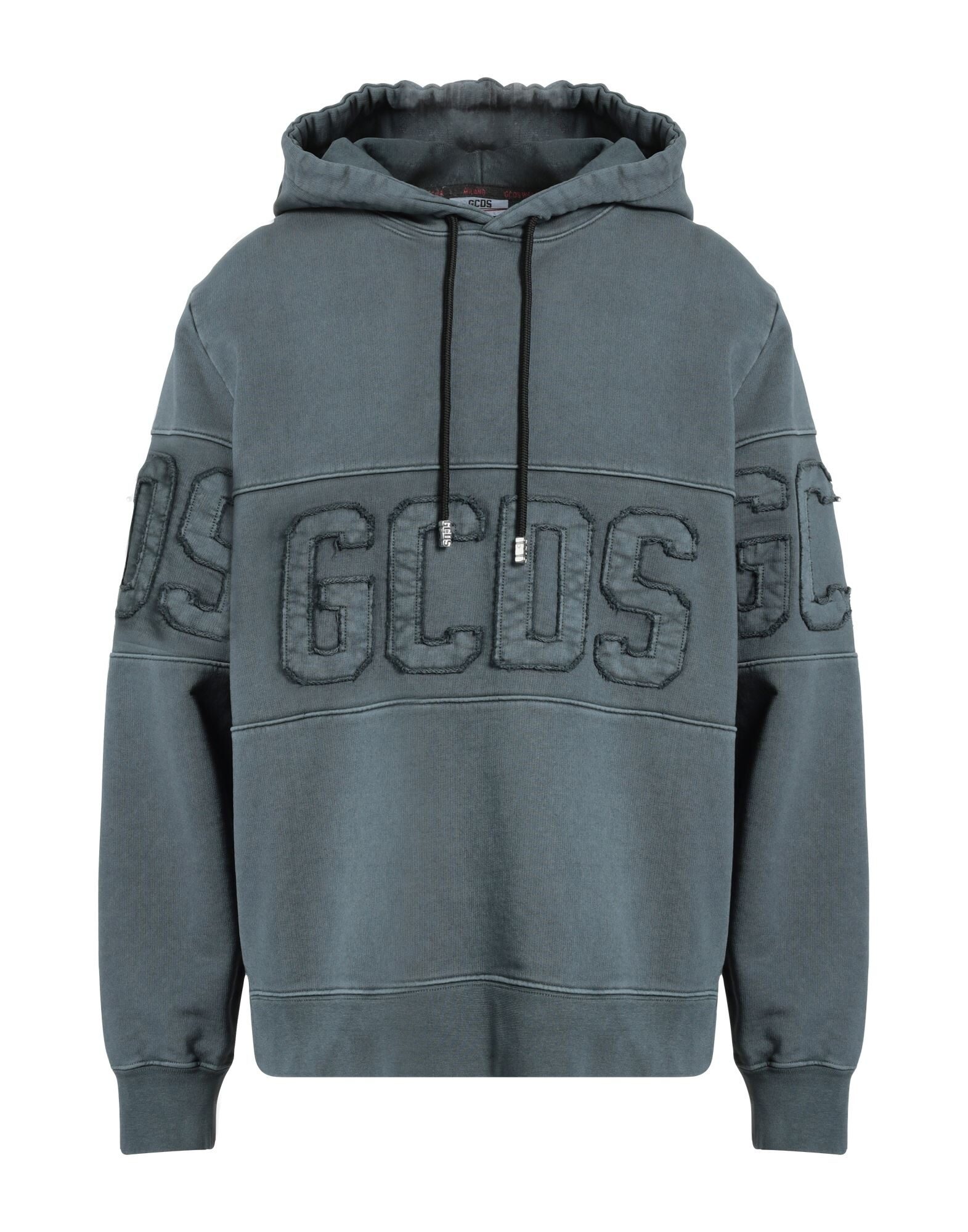 Slate blue Men's Hooded Sweatshirt - 1