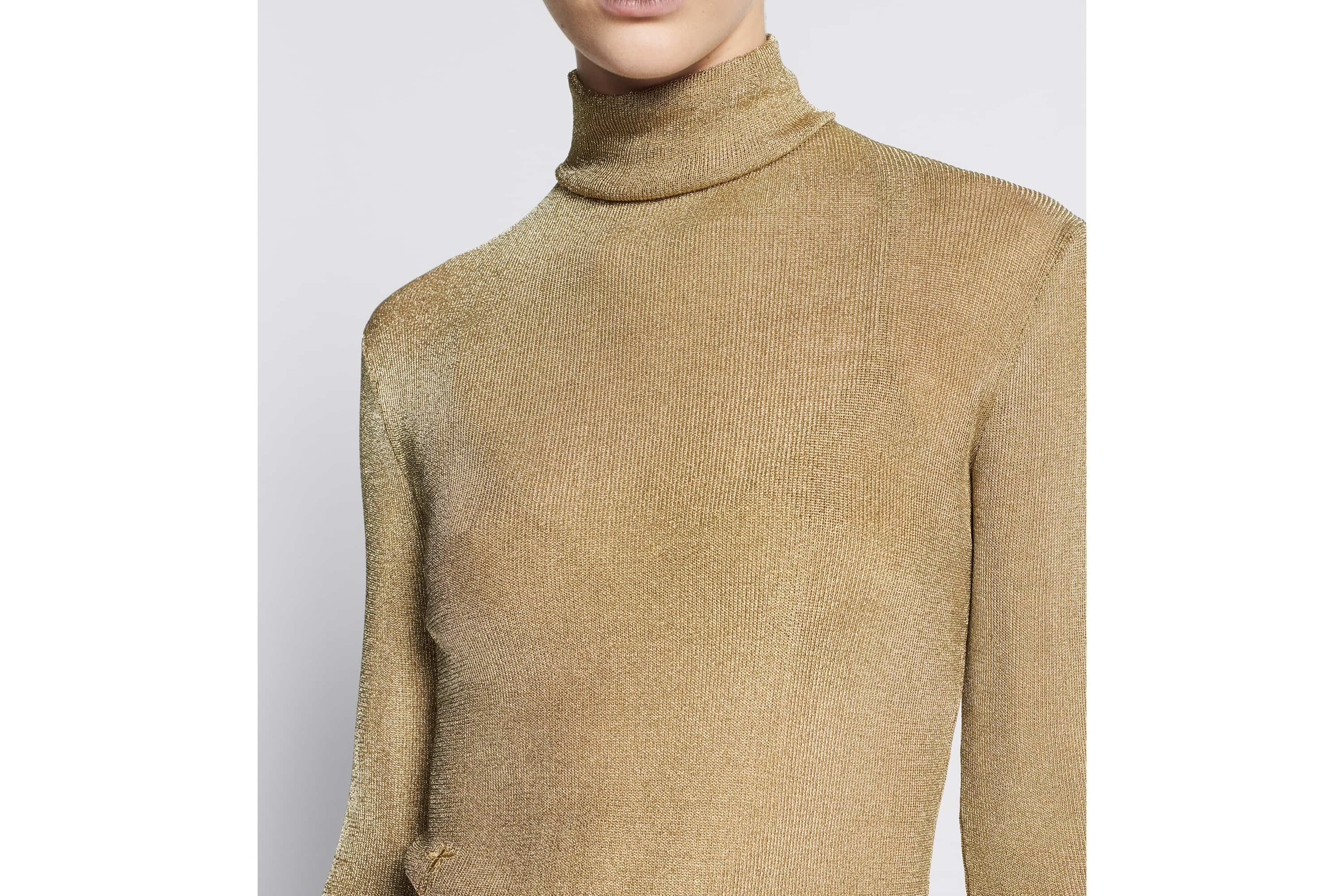 Dior Or Turtleneck Sweater - 6