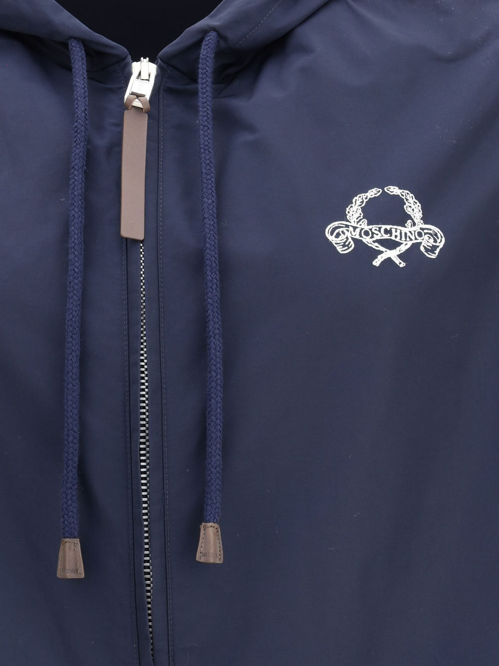 logo-embroidered jacket - 3