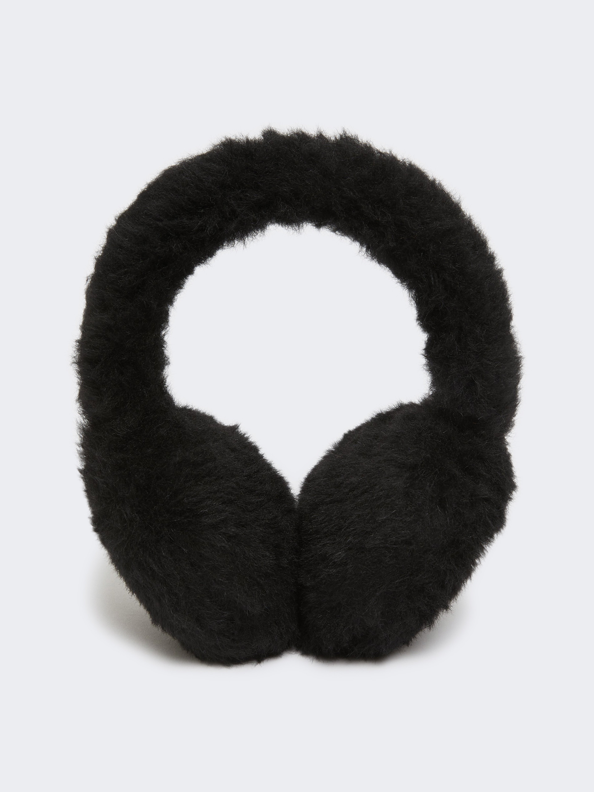 MUFFY1 Alpaca and wool Teddy fabric earmuffs - 2