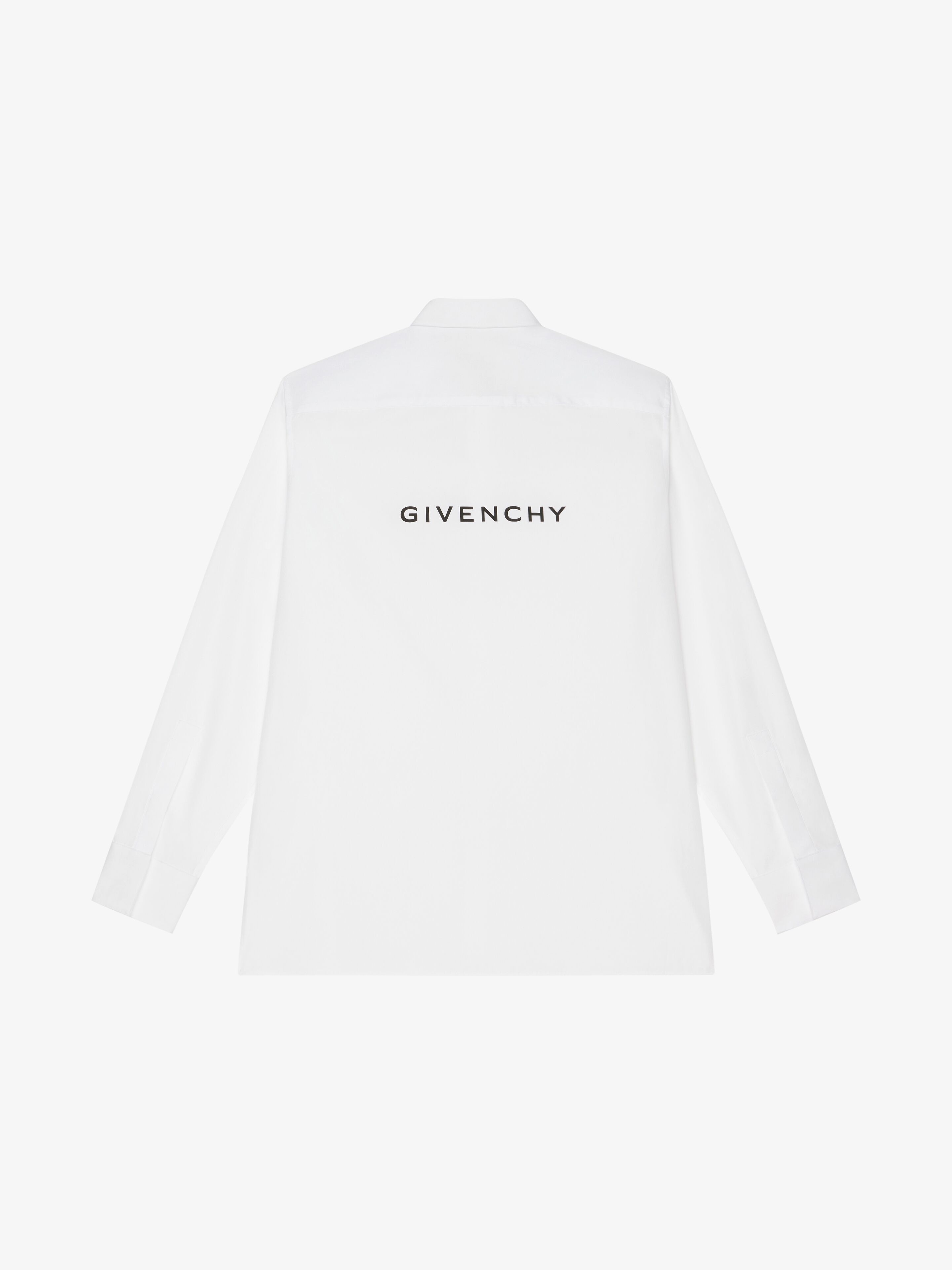 GIVENCHY REVERSE SHIRT IN POPLIN - 5