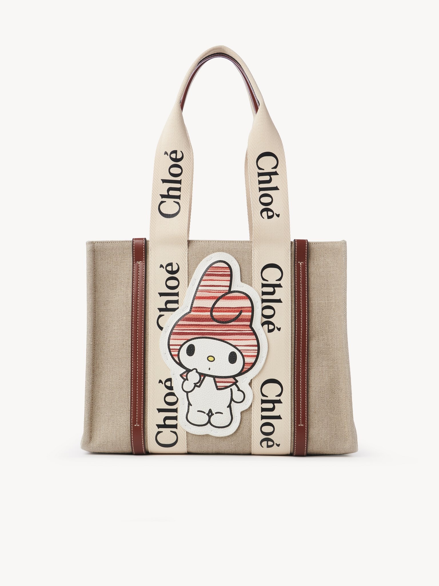 MY MELODY FOR CHLOÉ MEDIUM WOODY TOTE BAG - 2