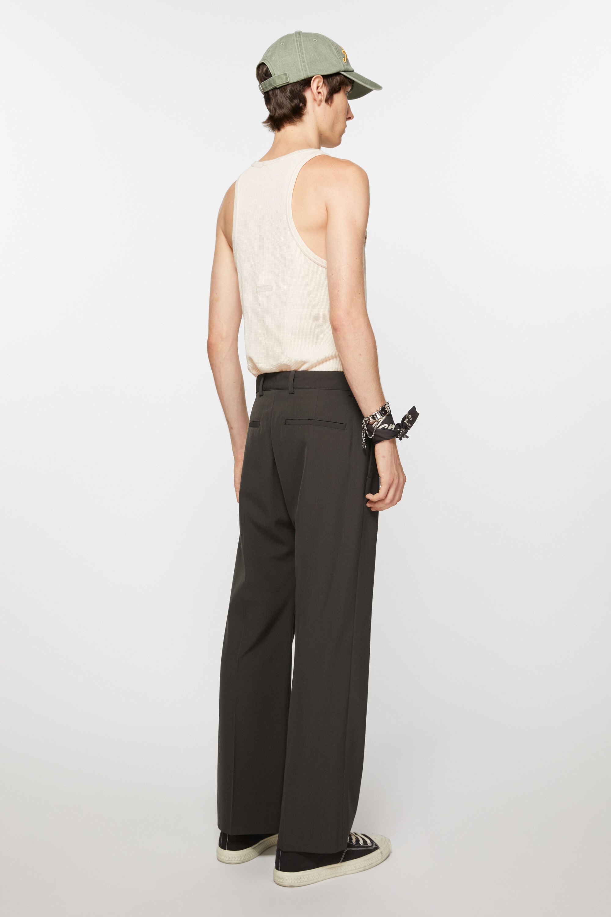 Tailored trousers - Cacao brown - 4