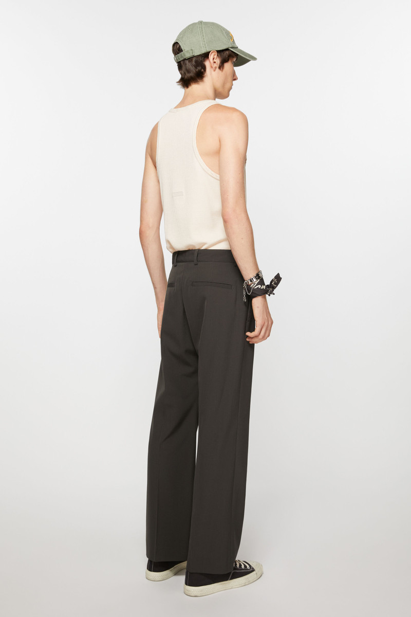 Tailored trousers - Cacao brown 4