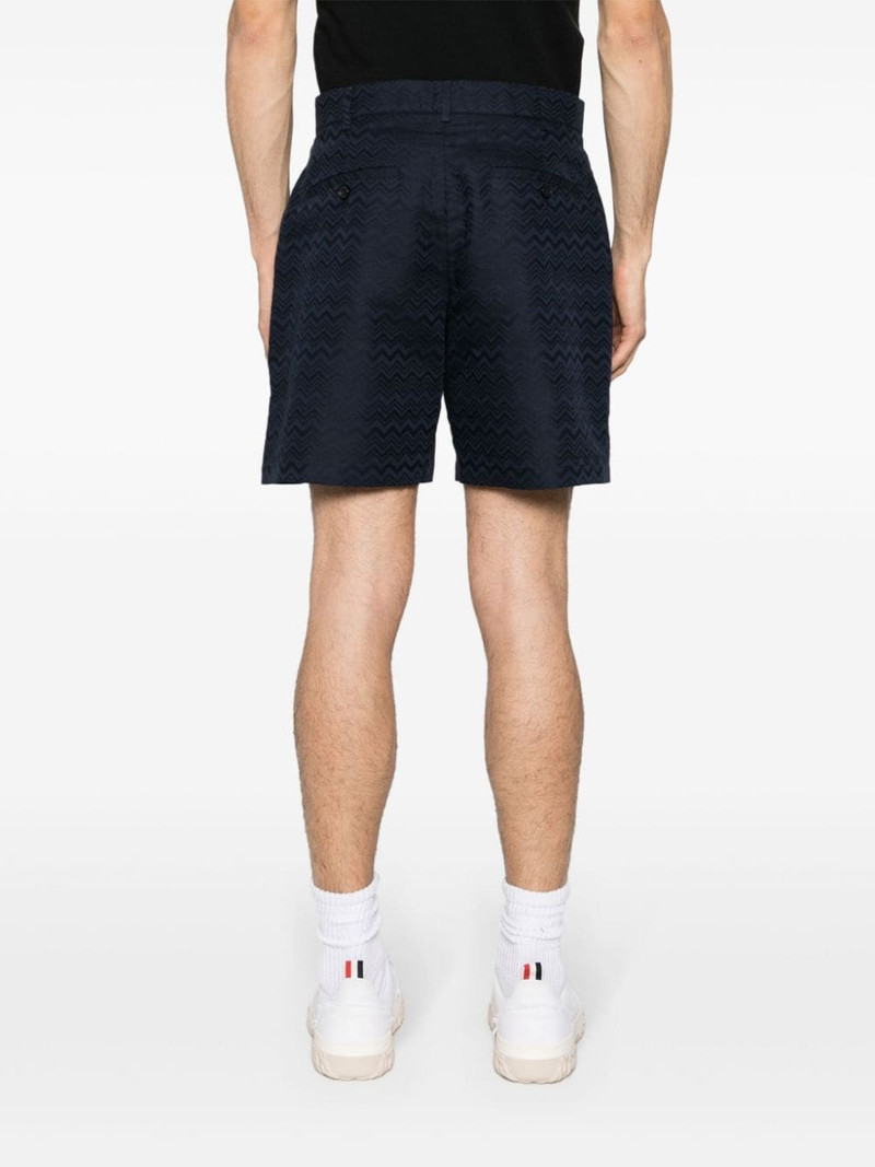 chevron-jacquard chino 반바지 4