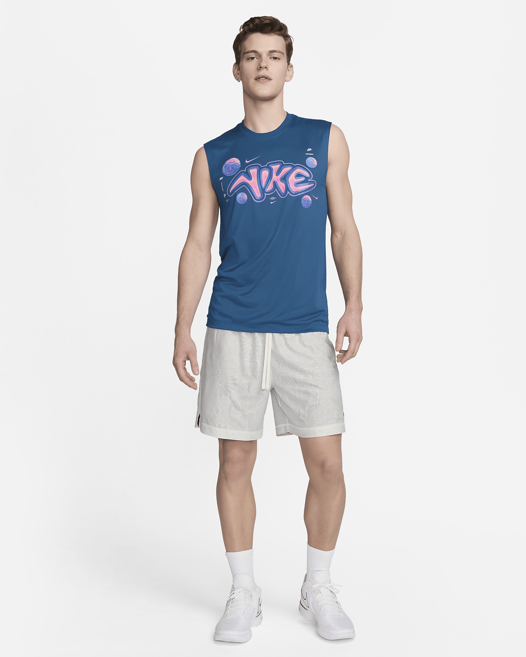 Nike Men's Dri-FIT Sleeveless Basketball T-Shirt - 5