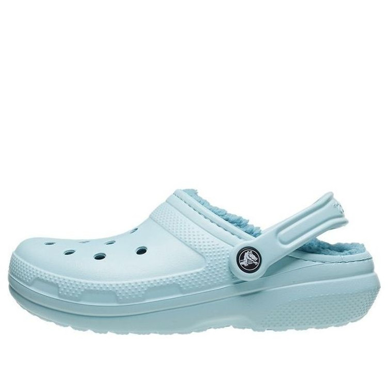 (WMNS) Crocs Classic Lined Clog 'Sky Blue' 203591-4SS 1