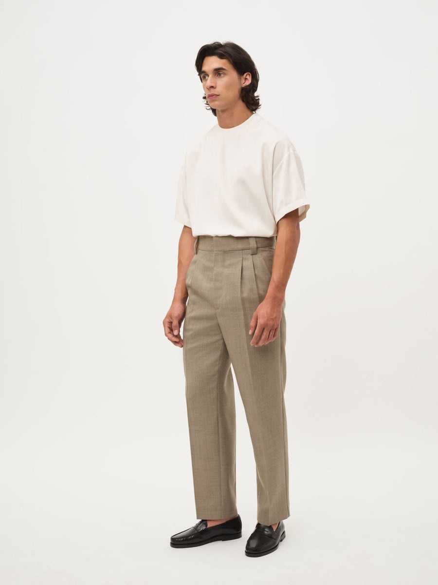 Double Pleated Trouser - 5