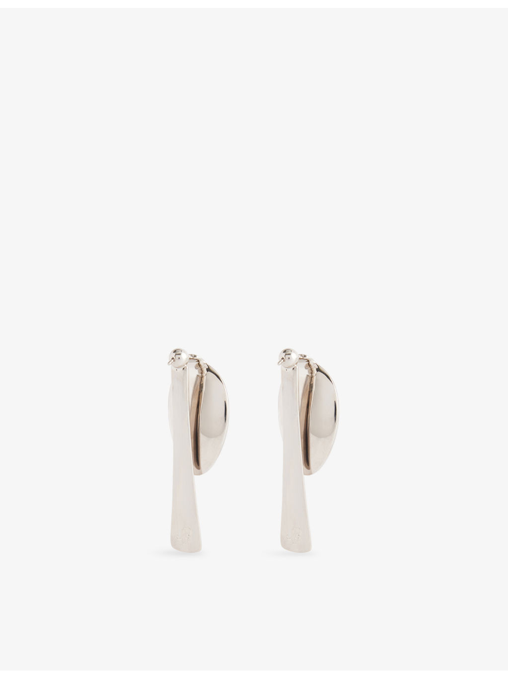 Cutlery Mono Brass Single Earring - 3