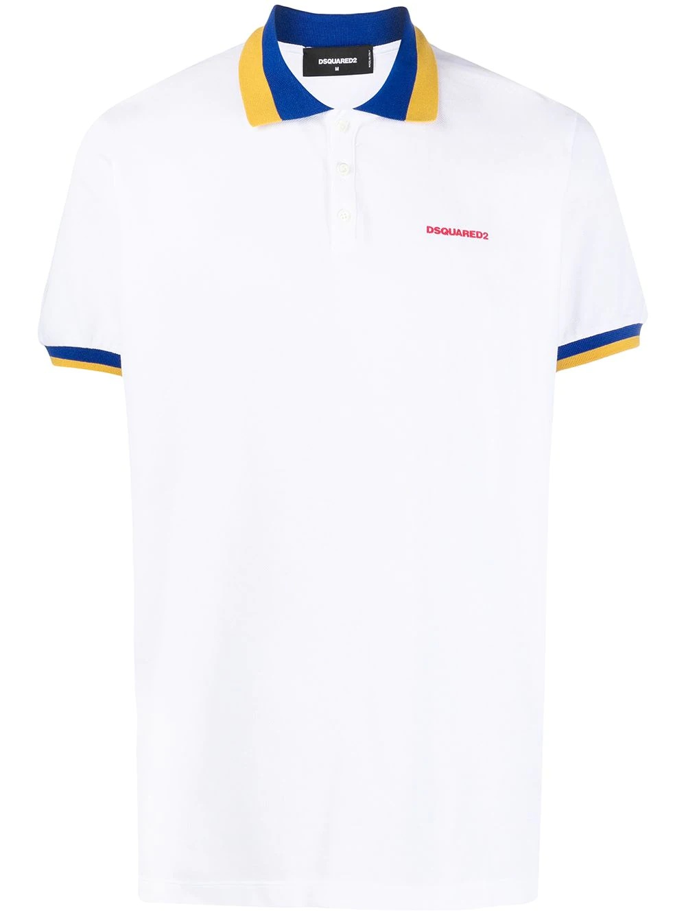 logo-printed polo shirt - 1