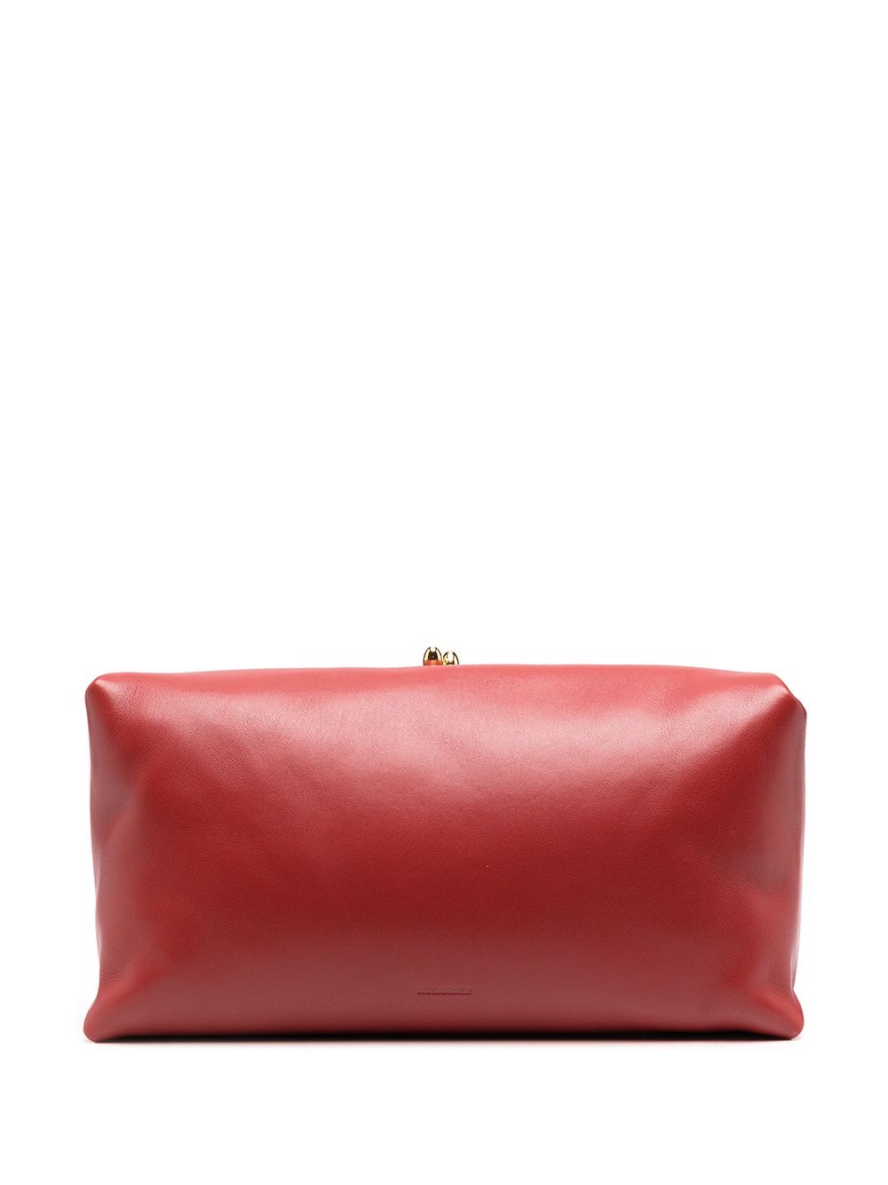 padded design clutch bag - 1