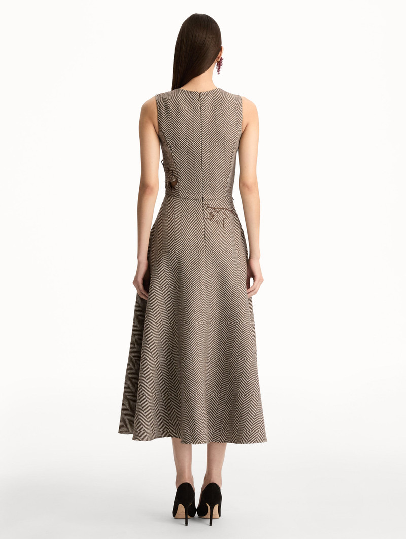 IVY THREADWORK CUTOUT DRESS 3