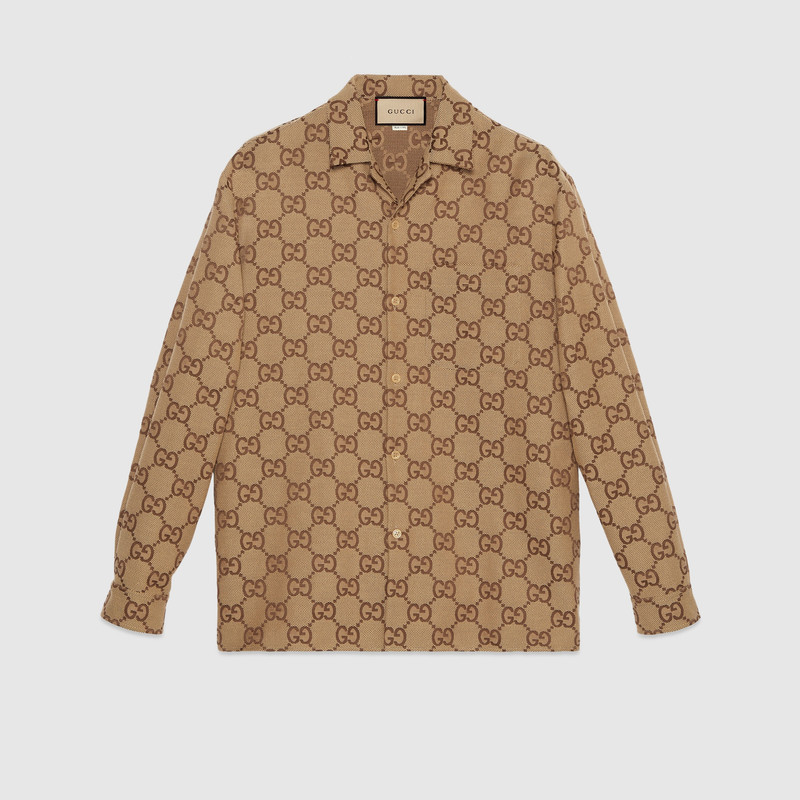 Maxi GG canvas shirt 1