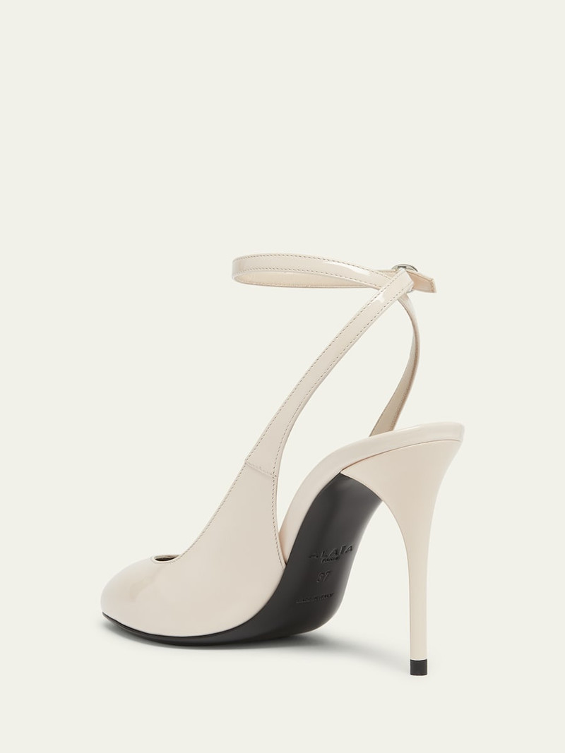 Alaïa Patent Leather Slingback Pumps outlook
