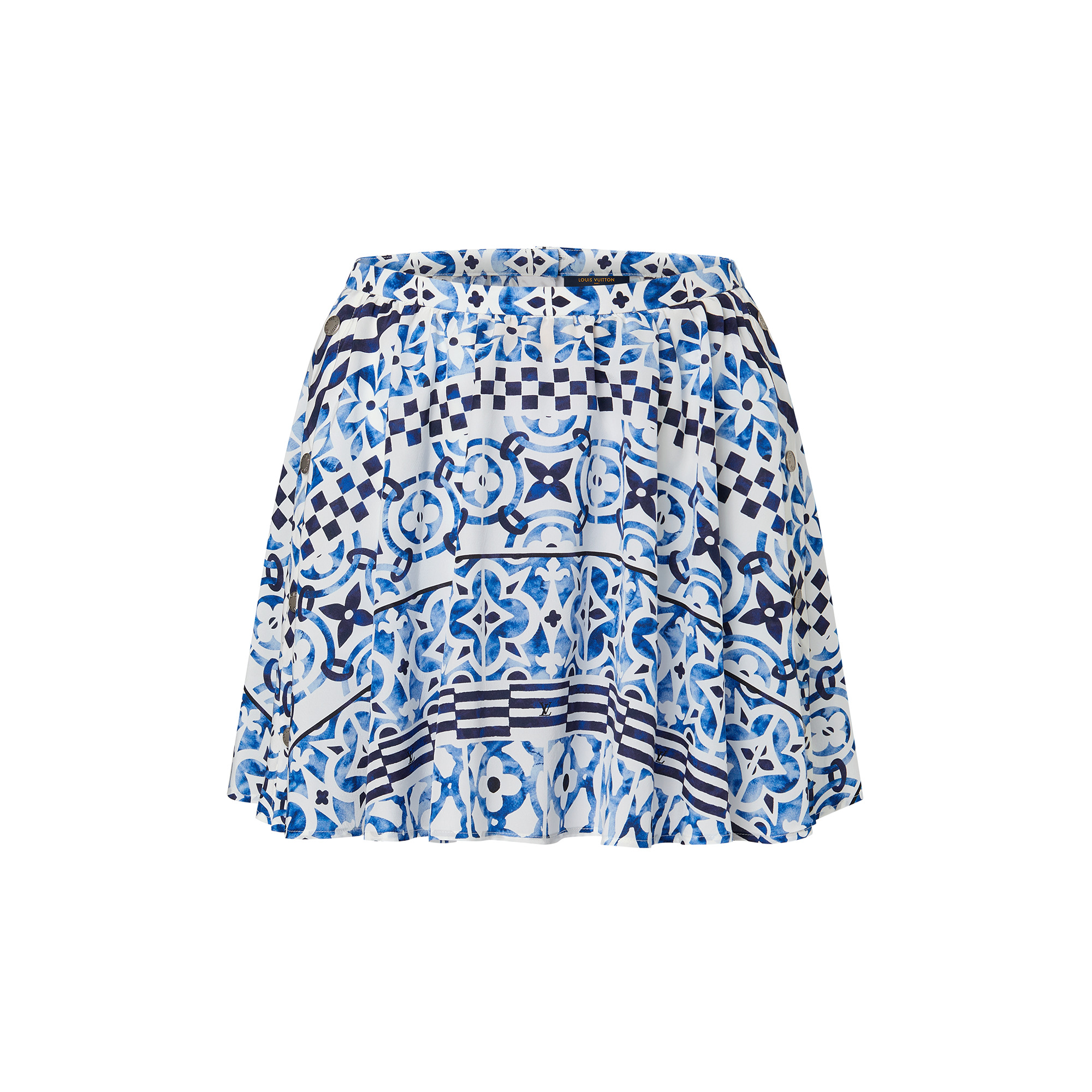 Monogram Tile Mini Skirt - 1
