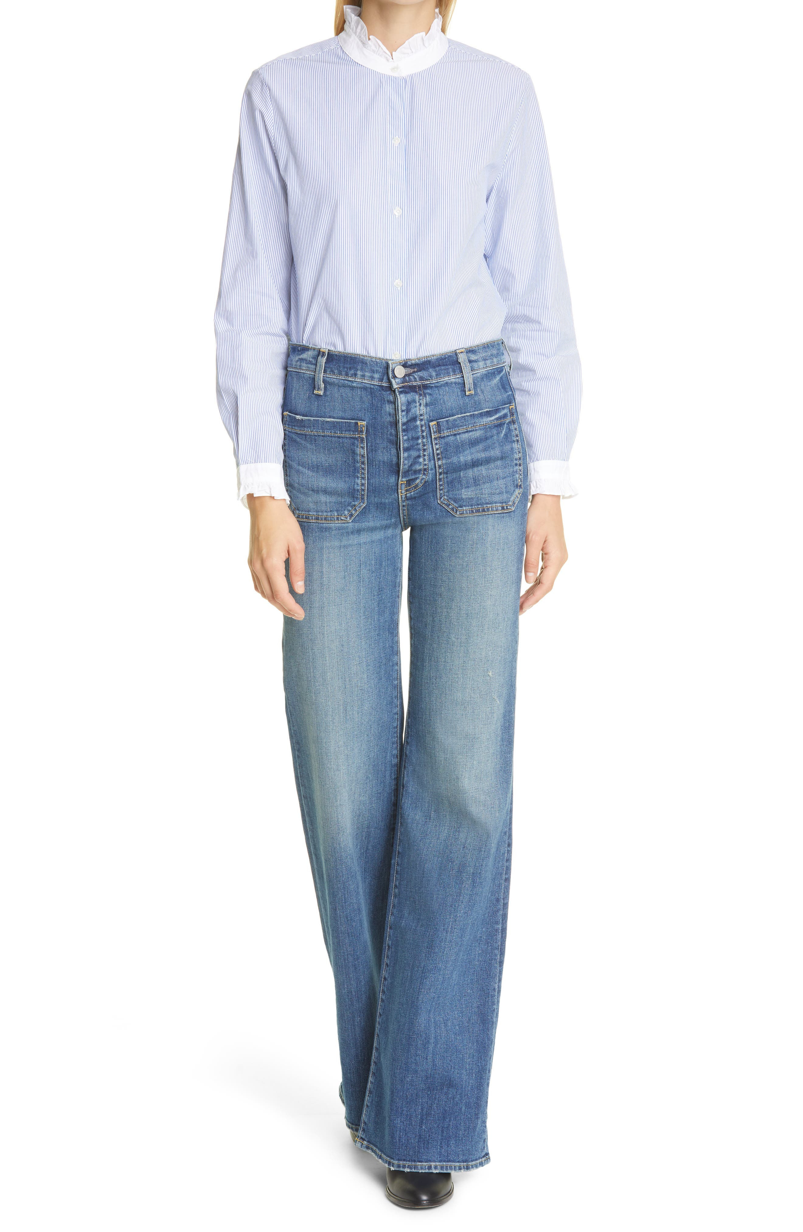Florence Patch Pocket Jeans - 7