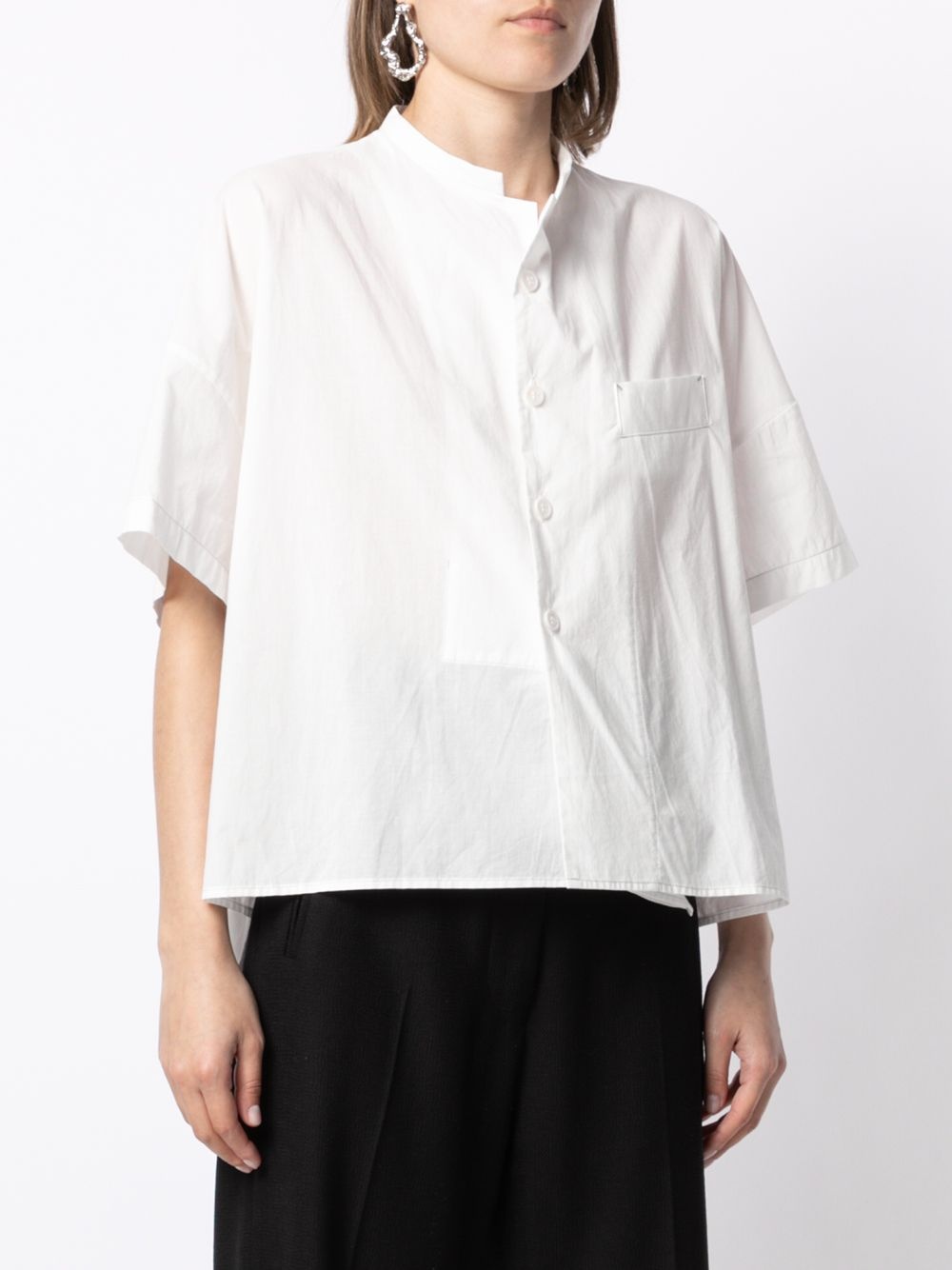 oversized short-sleeve shirt - 3