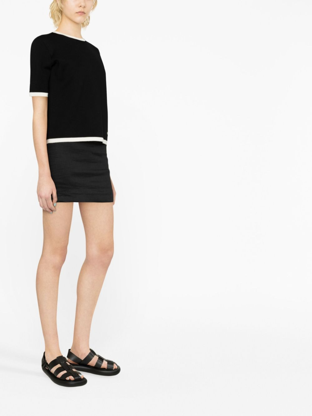 knitted wool top - 3