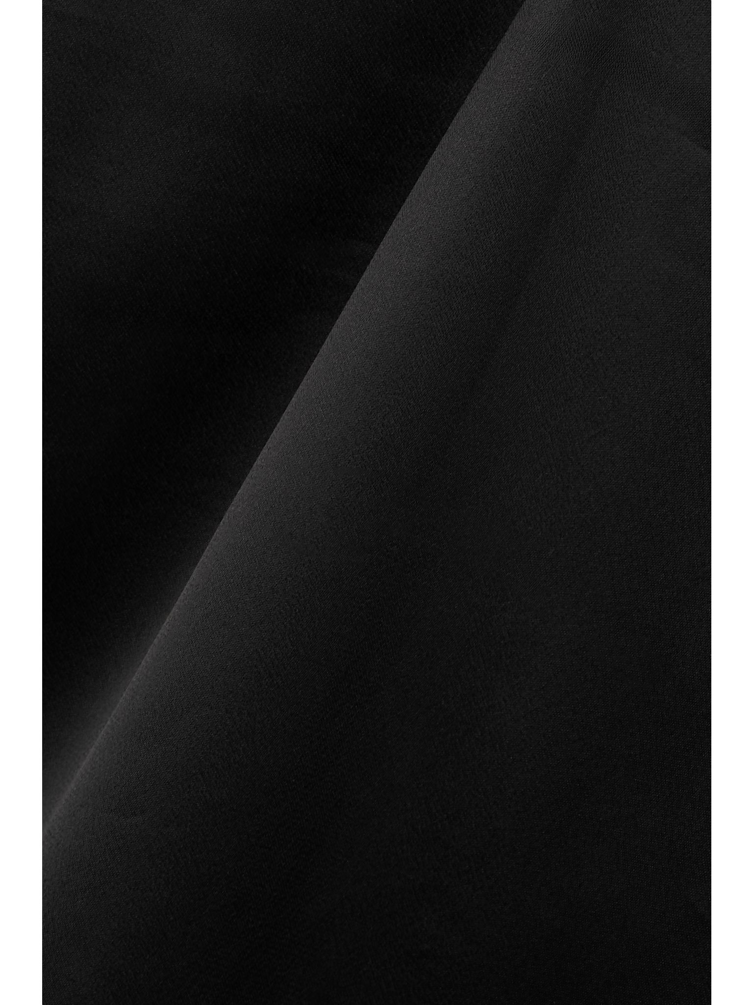 Satin skirt Black - 5