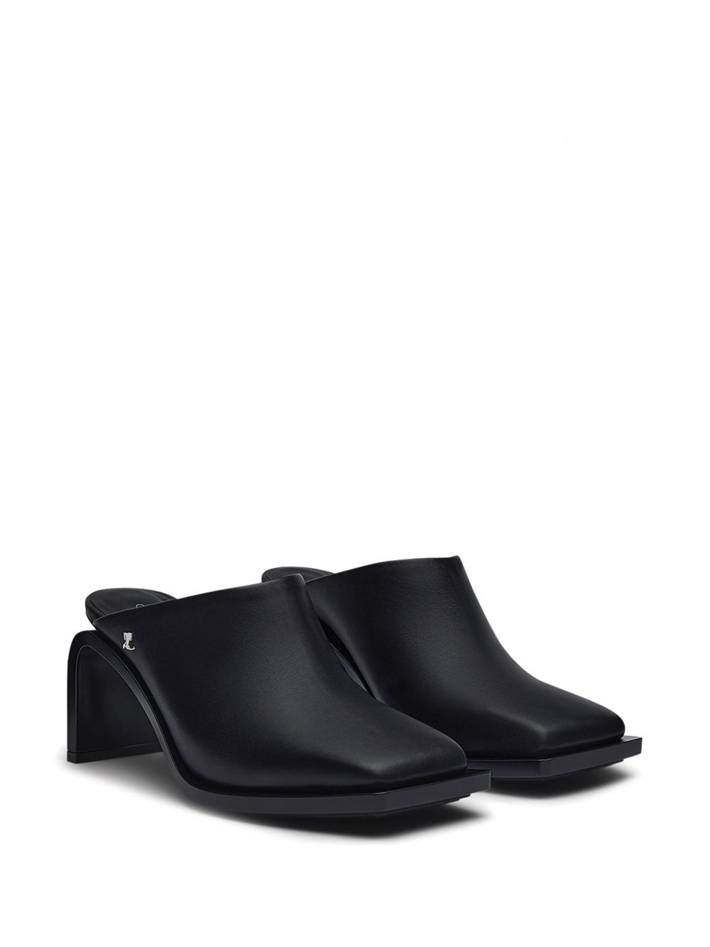 Stream 75mm leather mules - 2