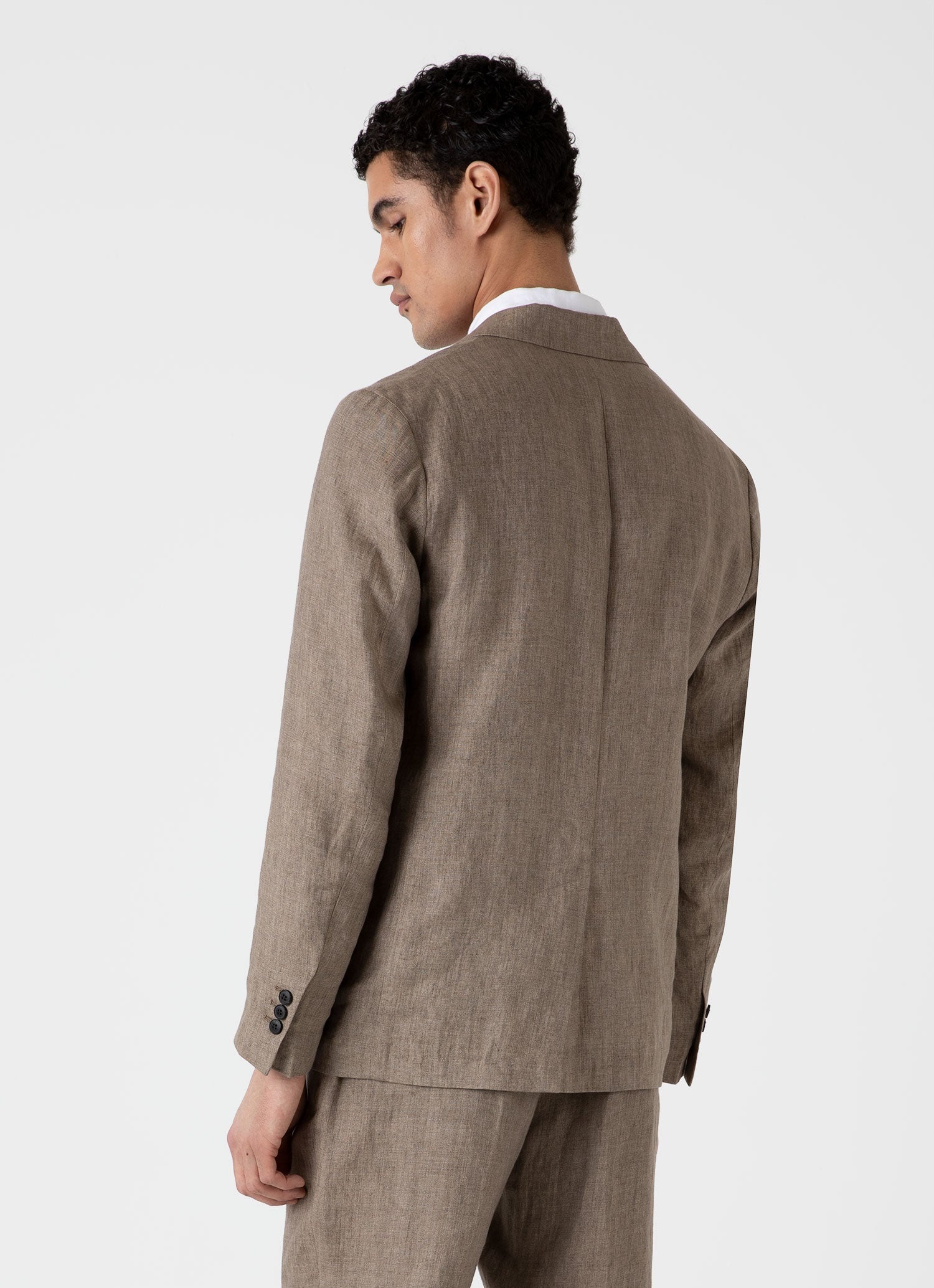 Linen Unstructured Blazer - 5