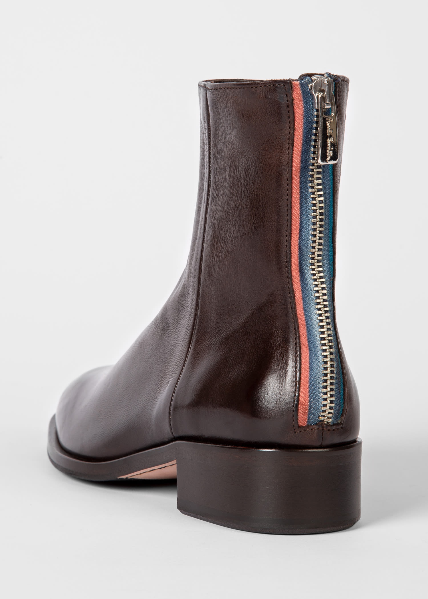 Leather 'Geno' Ankle Boots - 4