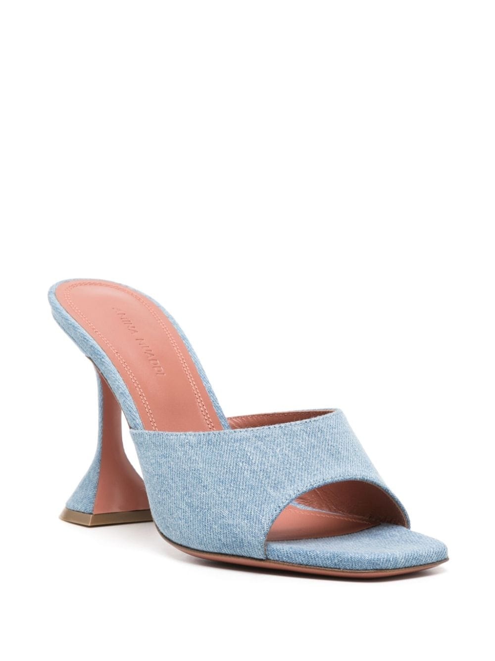 Lupita 100mm denim mules - 2