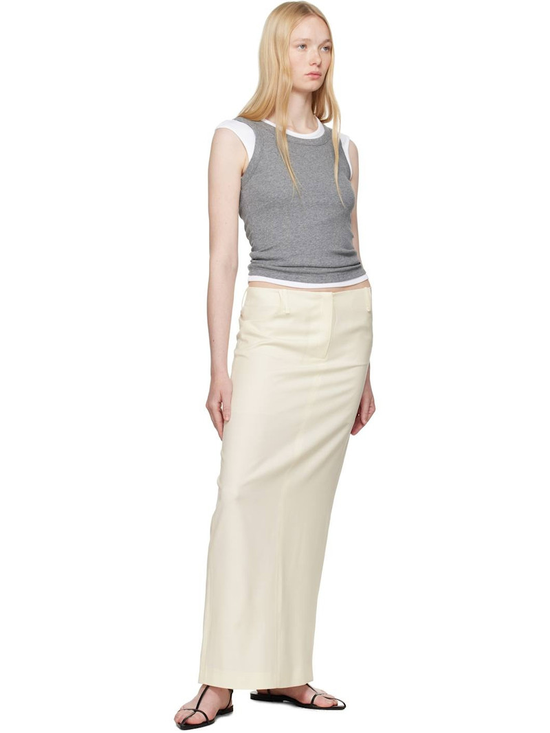 AYA MUSE White Mysti Maxi Skirt outlook