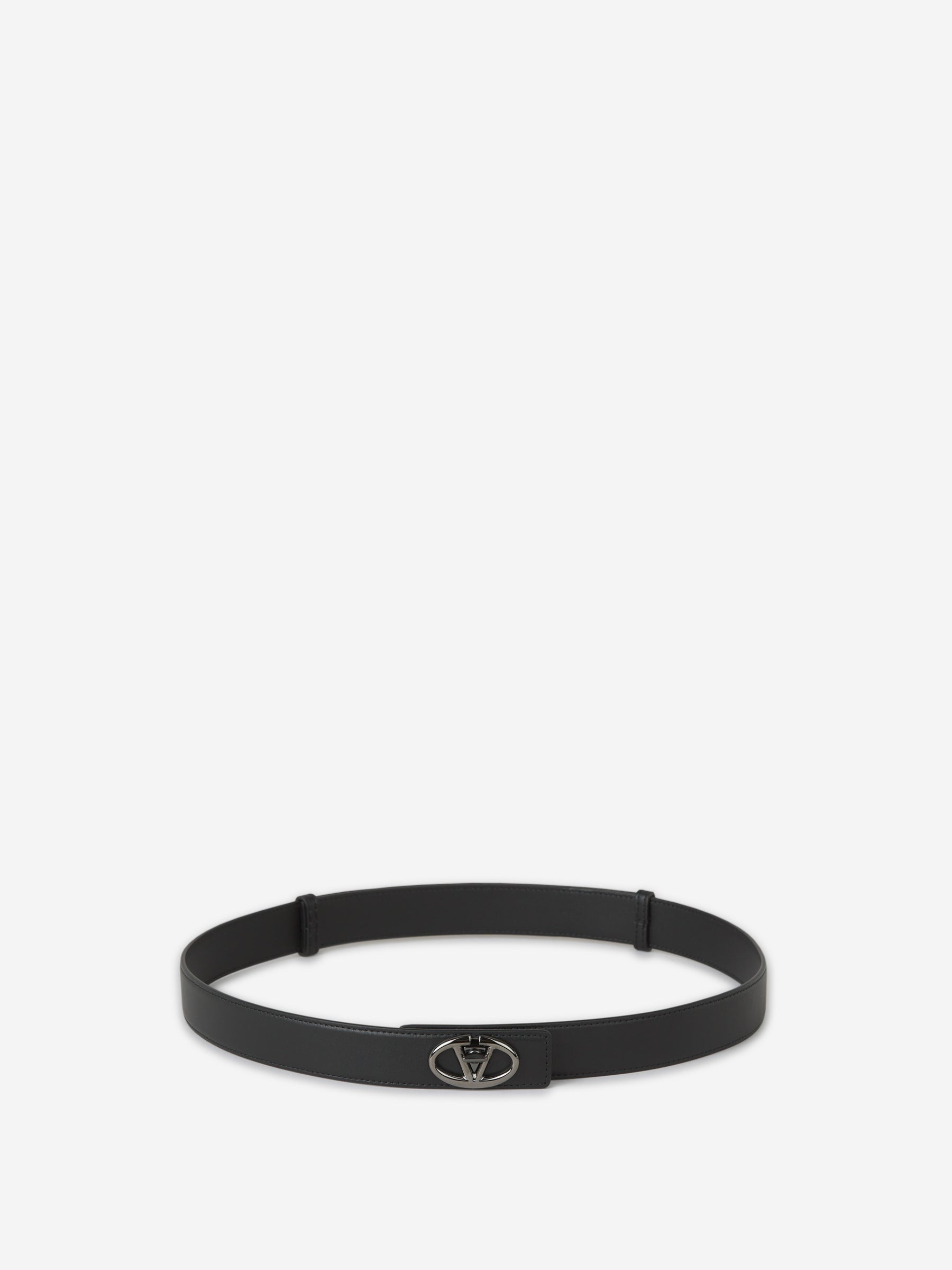 LOGO LEATHER BELT - 2