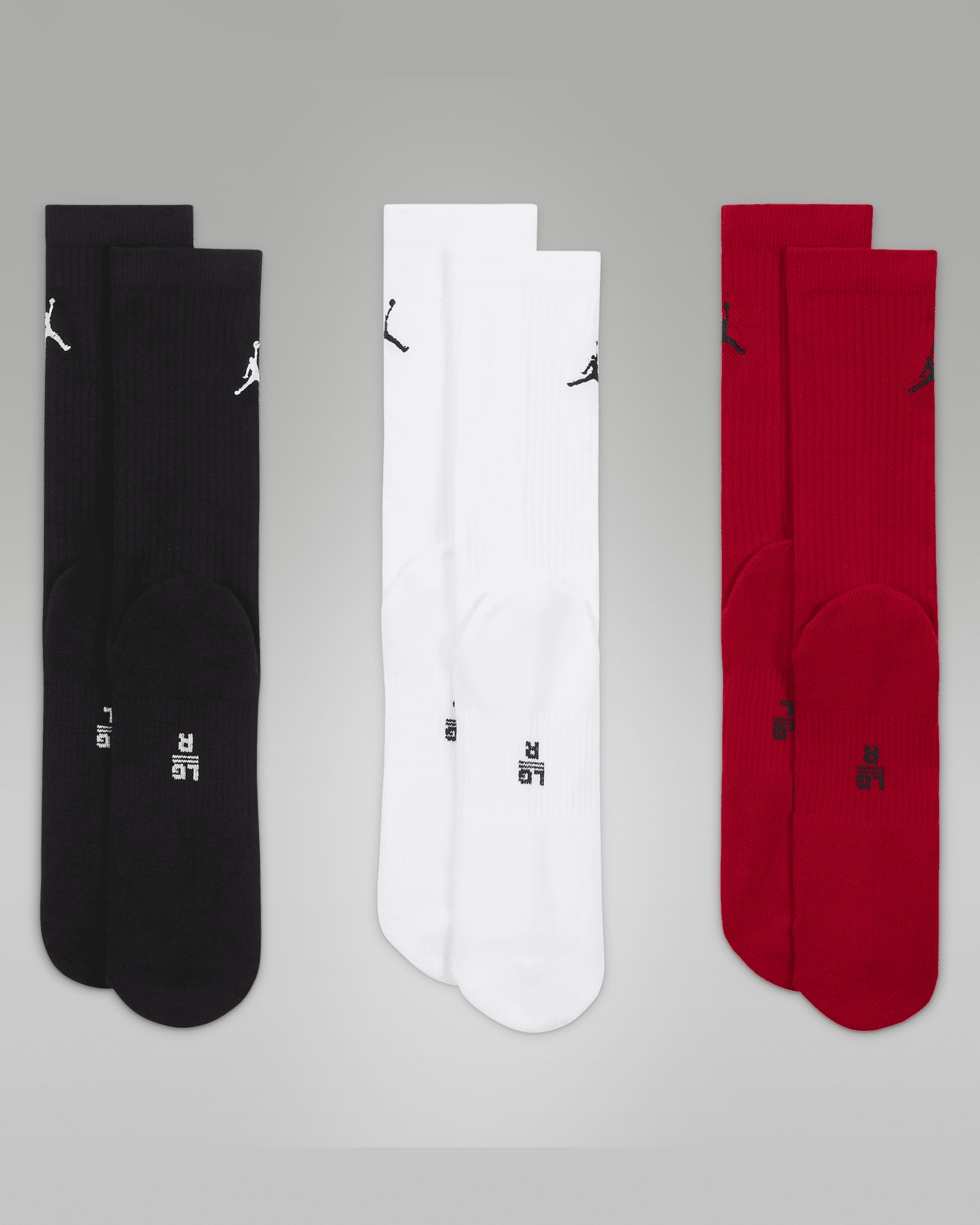 Jordan Everyday Crew Socks (3 pairs) - 3