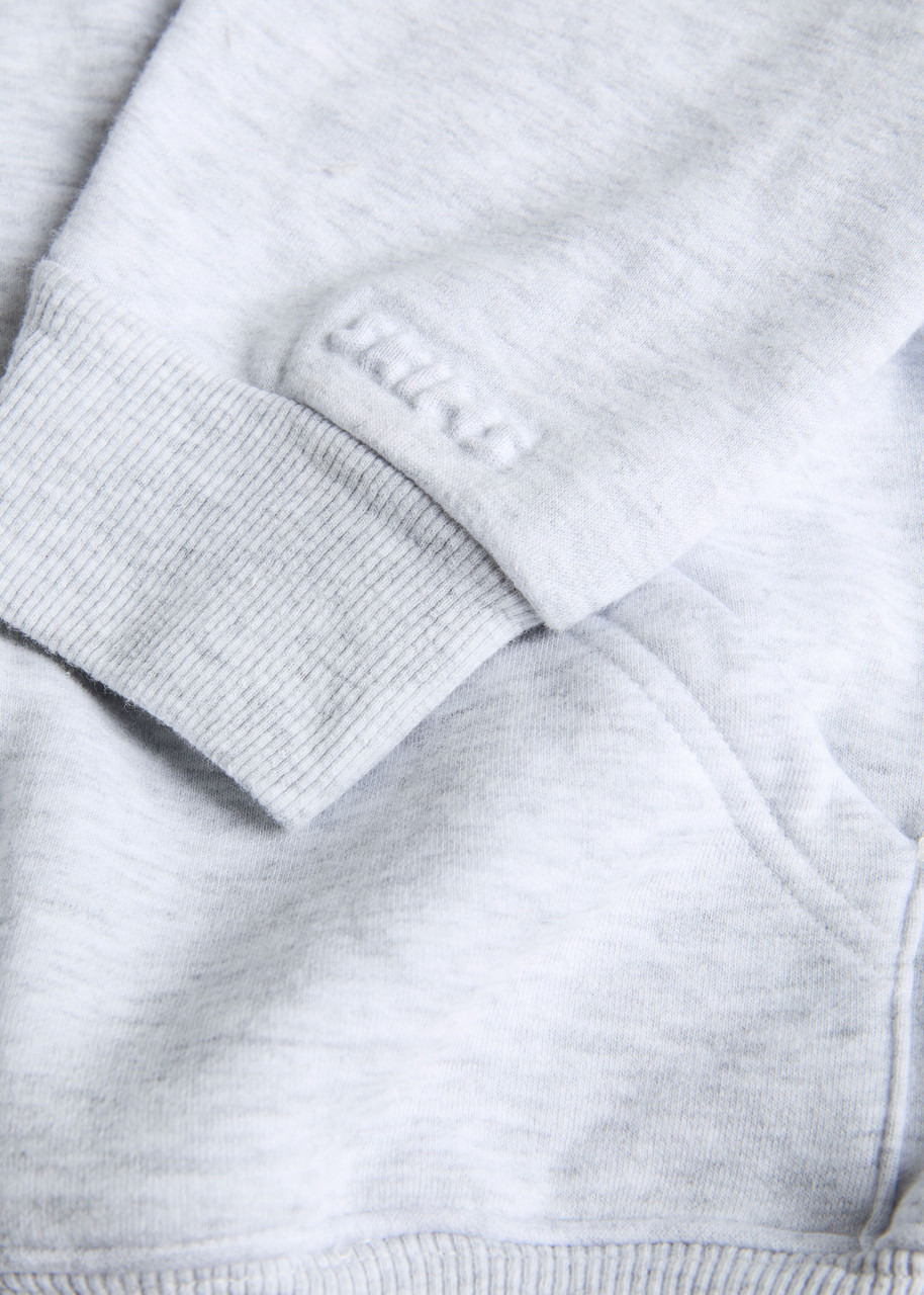 Skims Zip-up Cotton-blend Hooded Sweatshirt - 4