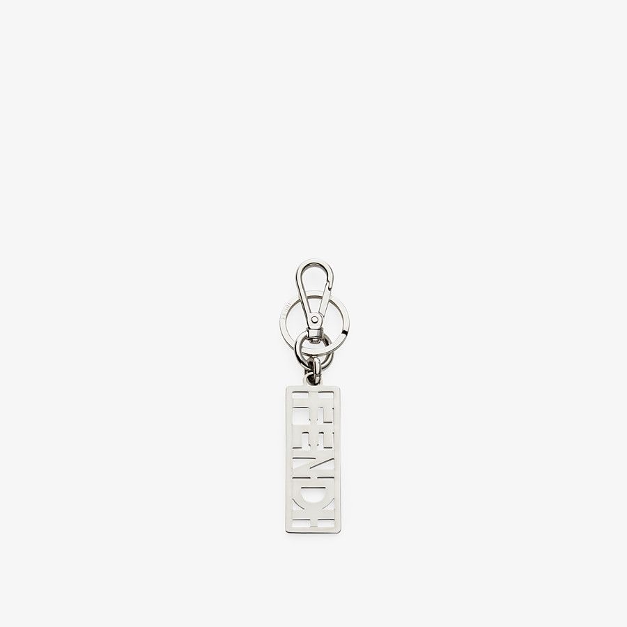 Silver metal key ring - 1