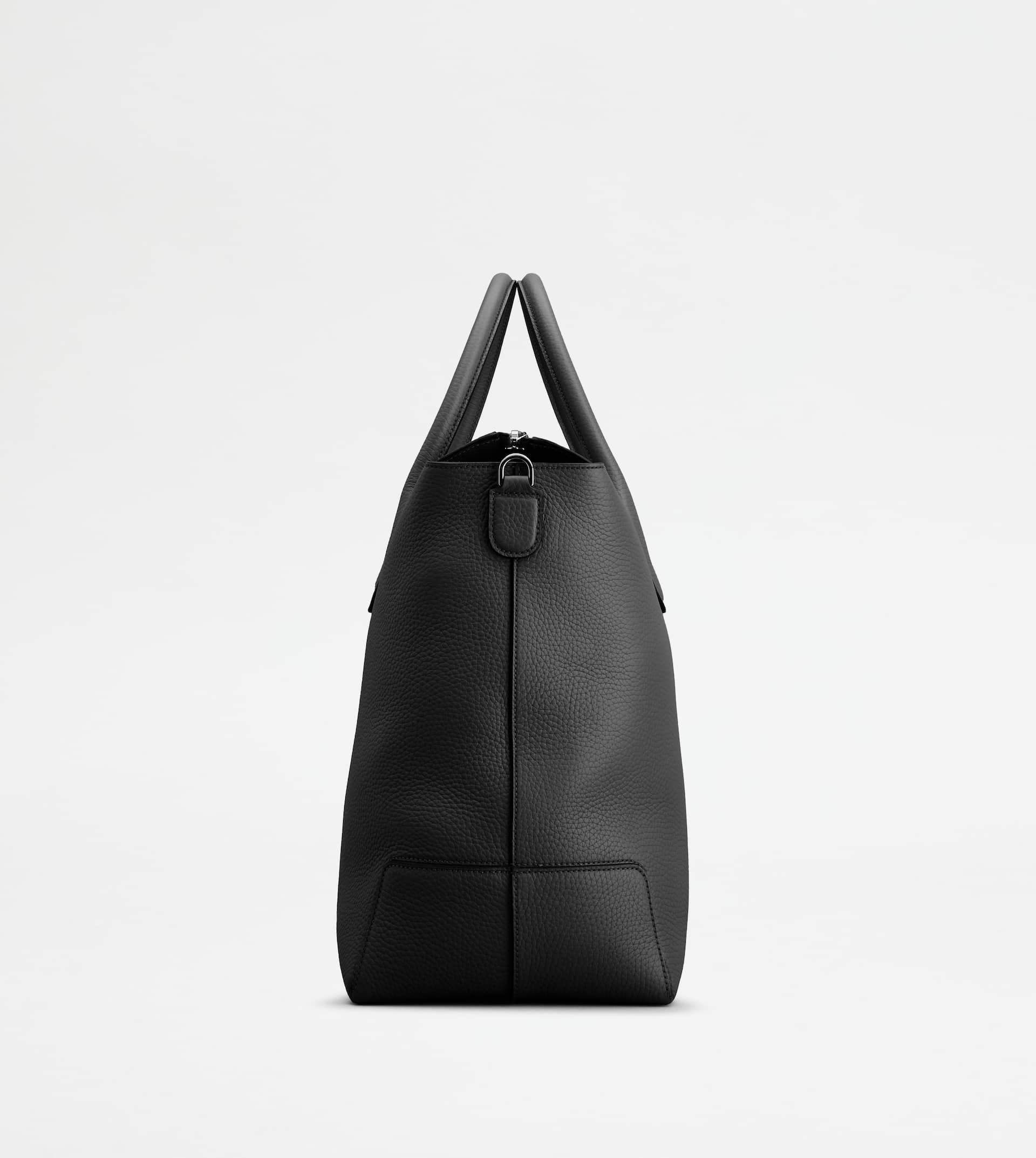 TOD'S DI BAG IN LEATHER LARGE - BLACK - 2