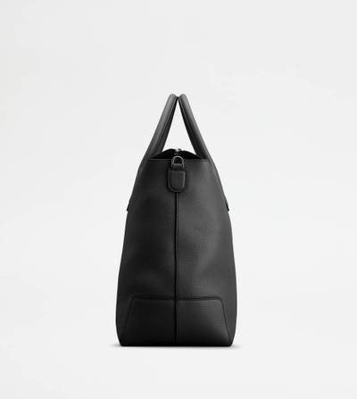 Tod's TOD'S DI BAG IN LEATHER LARGE - BLACK outlook