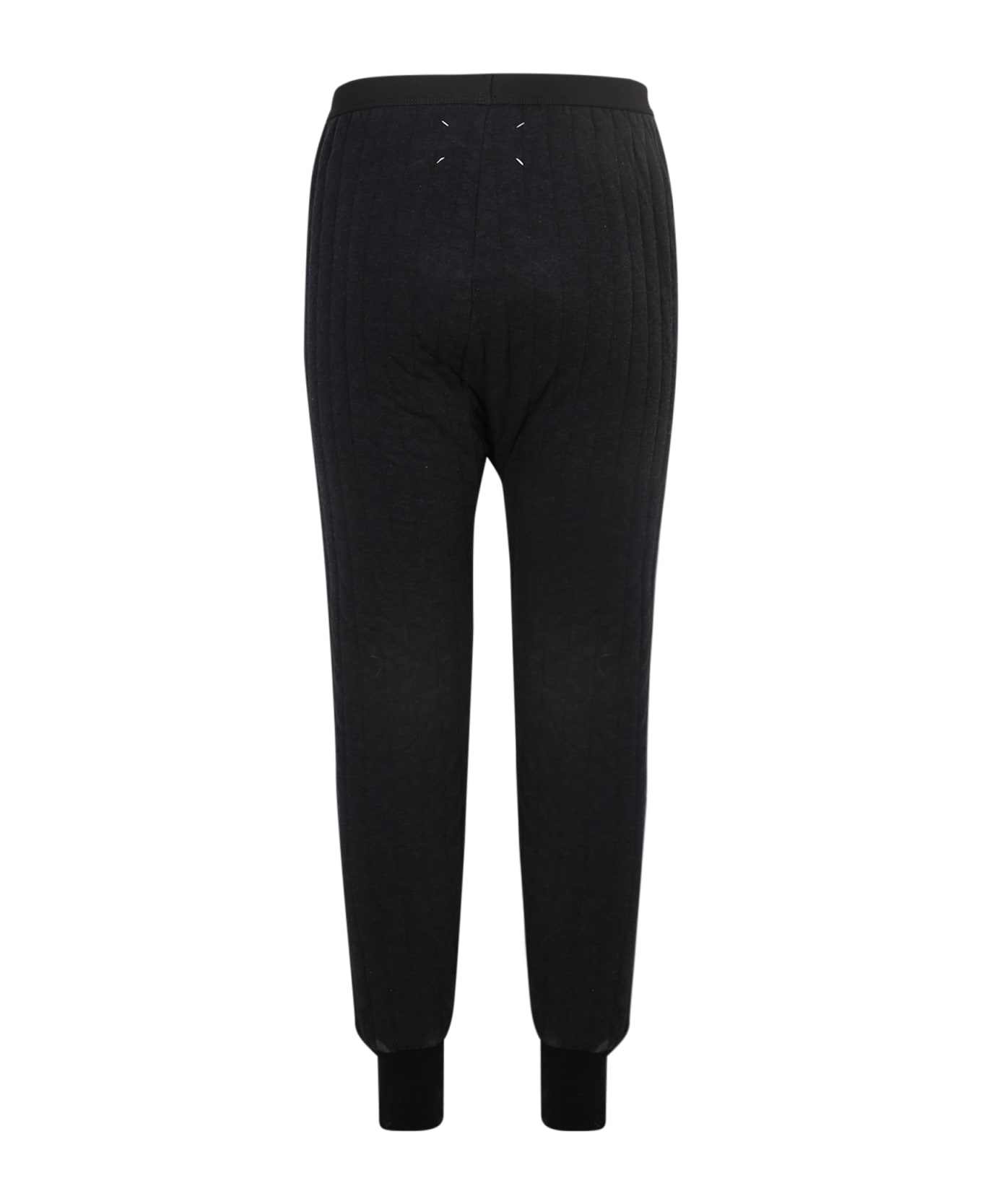 Animal-patch Panelled Slim Trousers - 2