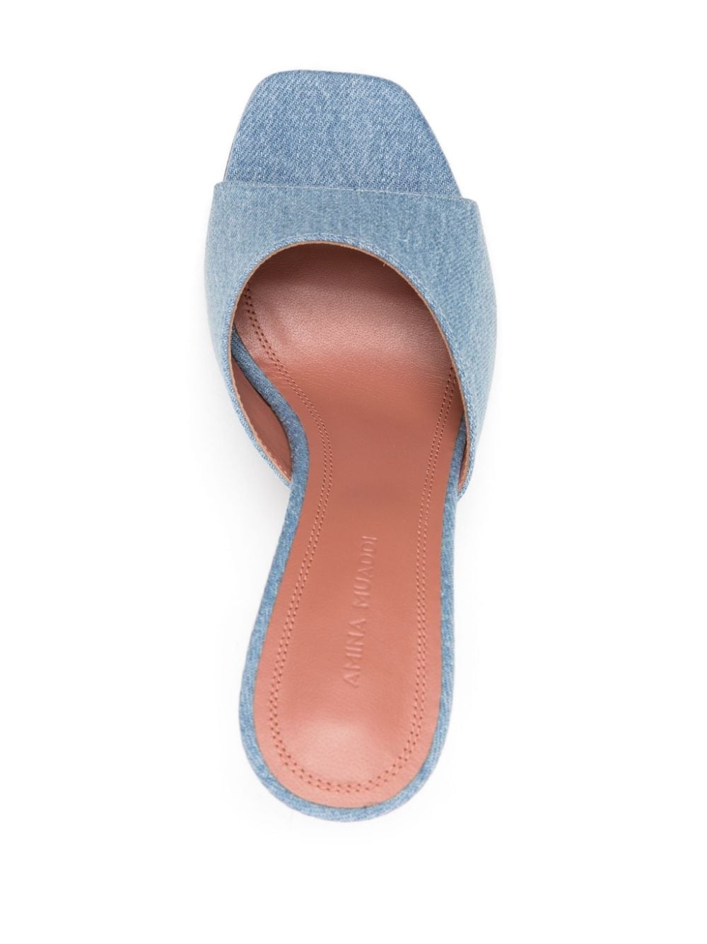 Lupita 100mm denim mules - 4