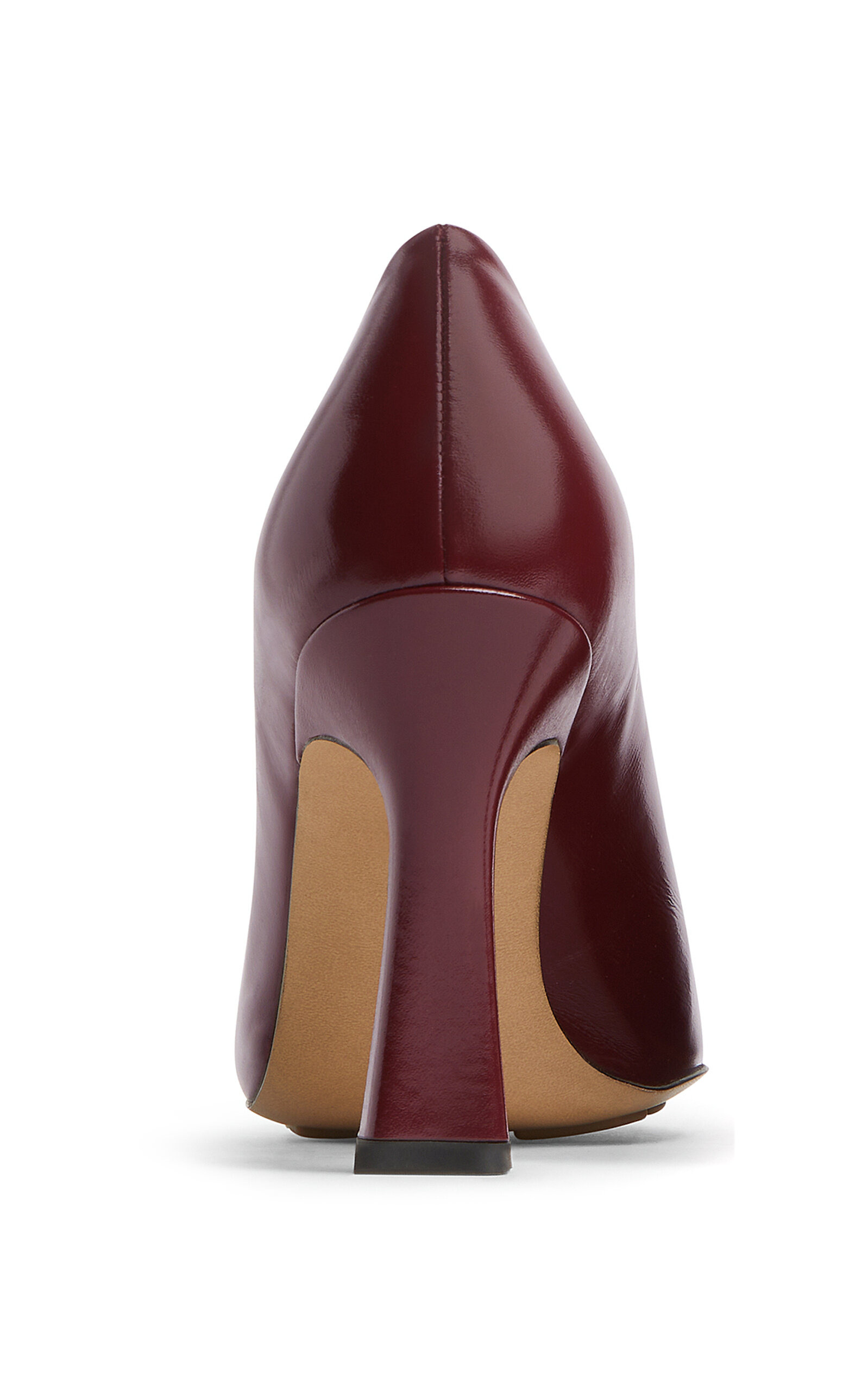 Cushion Lux Leather Pumps burgundy - 4