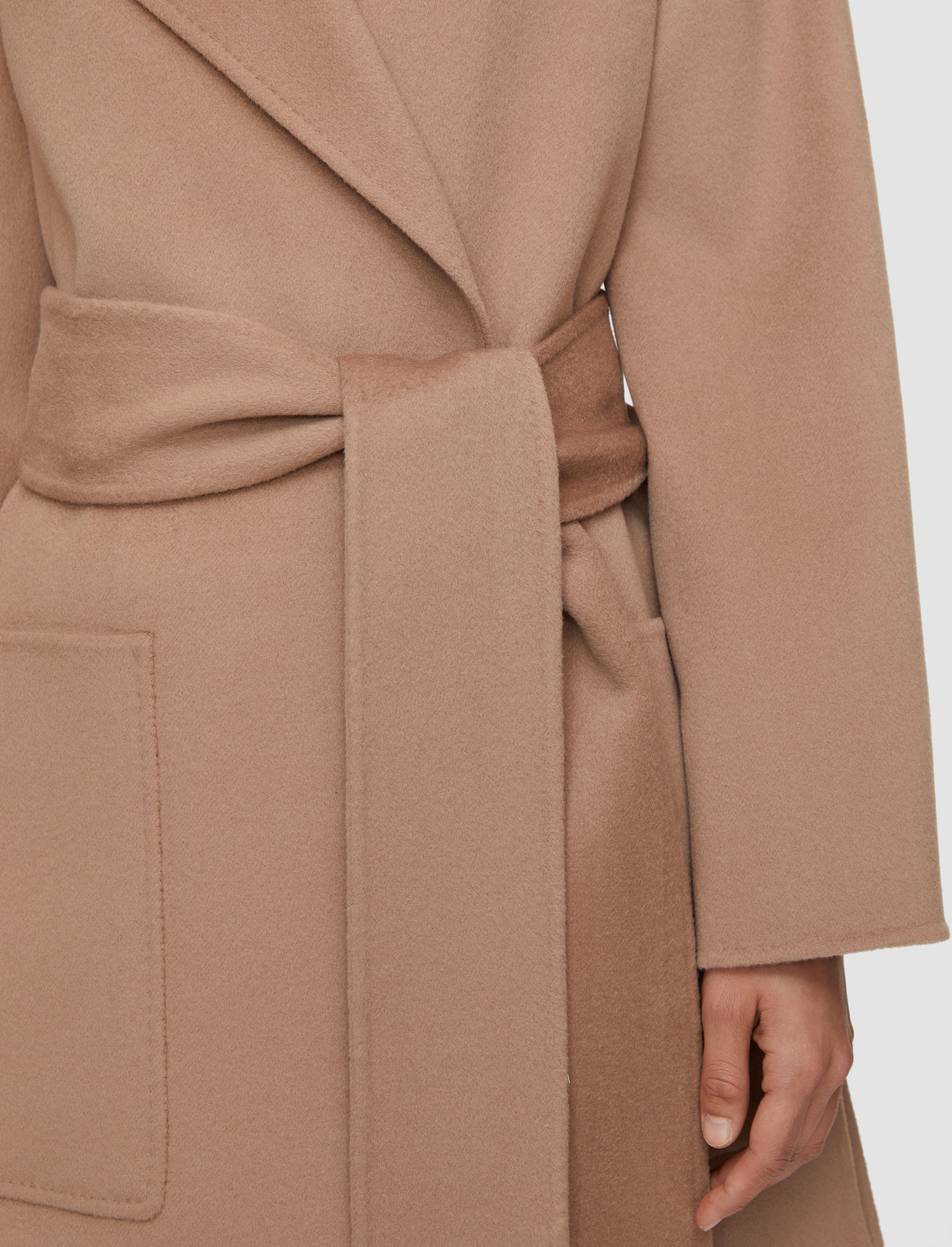 Clemence Double Face Cashmere Coat - 6