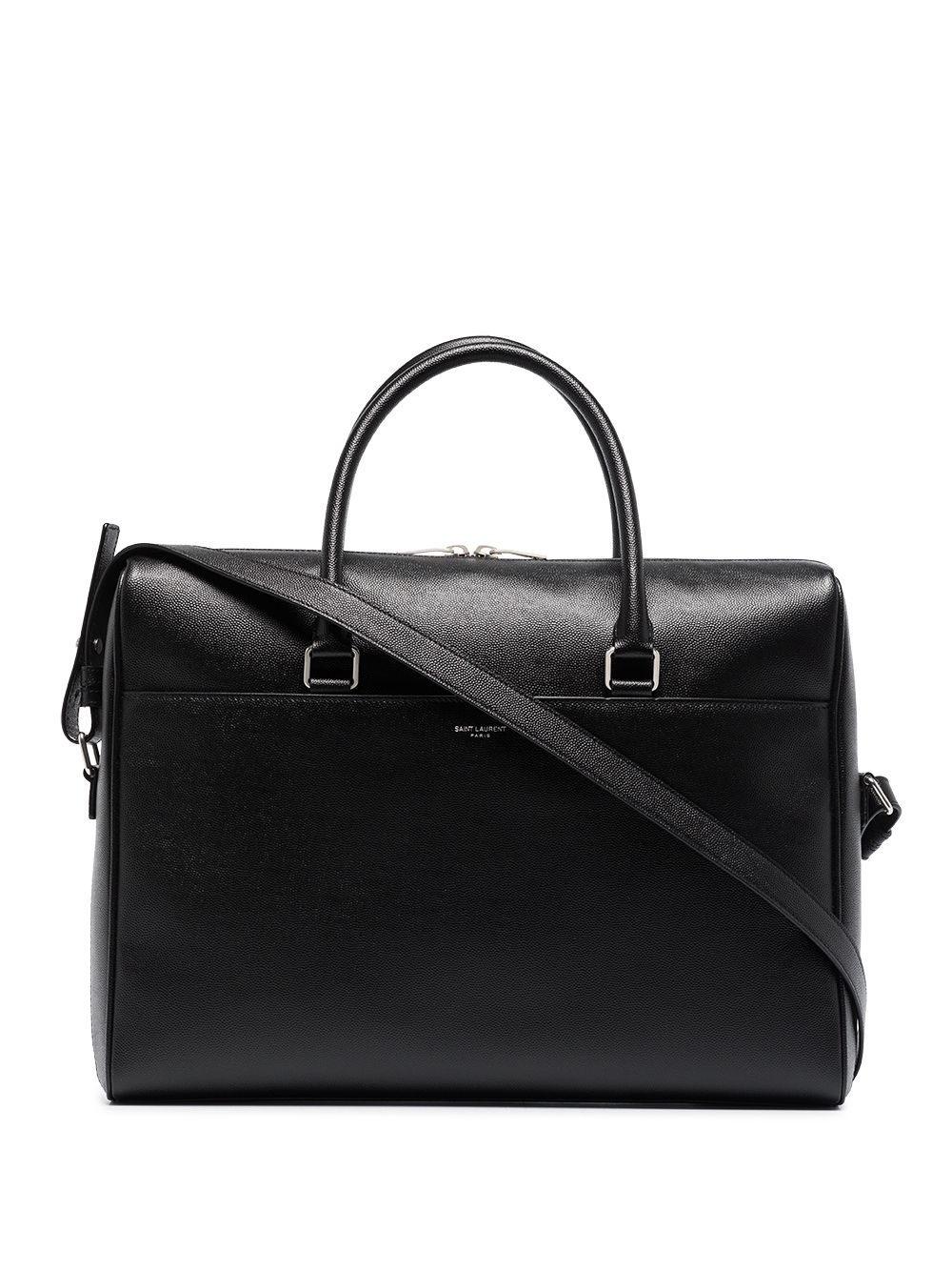 Duffle leather briefcase - 1