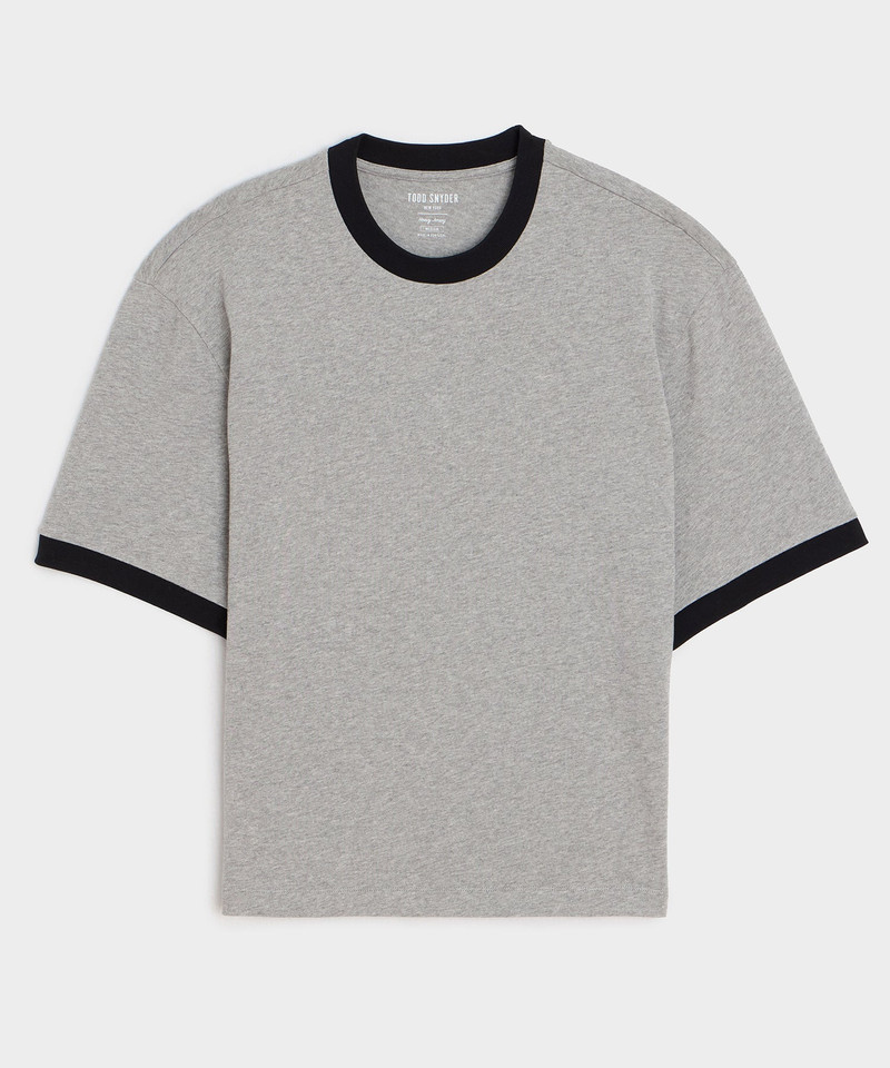 Boxy Jersey Ringer Tee 1