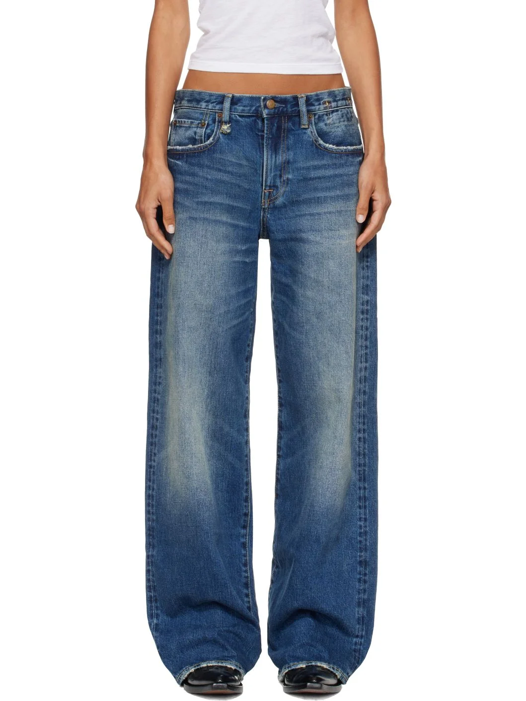 Blue D'Arcy Loose Jeans - 1