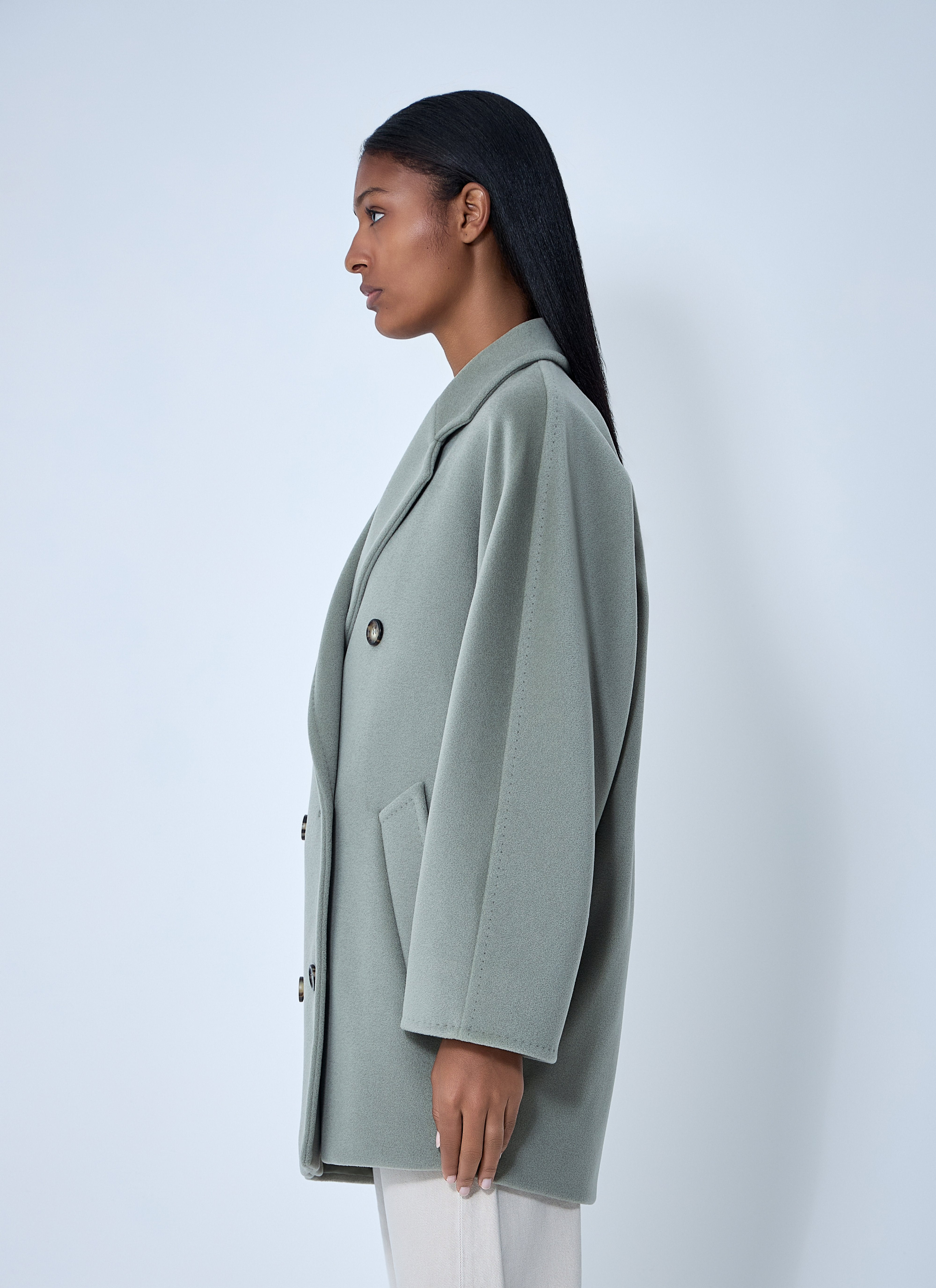 Max Mara Women Wool-And-Cashmere-Blend Coat - 4